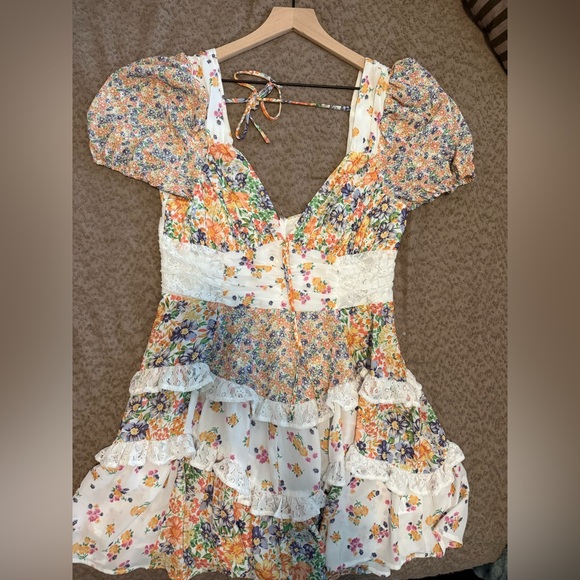 Altar'd State Dresses & Skirts - Altar'd State Multicolor Floral Dress